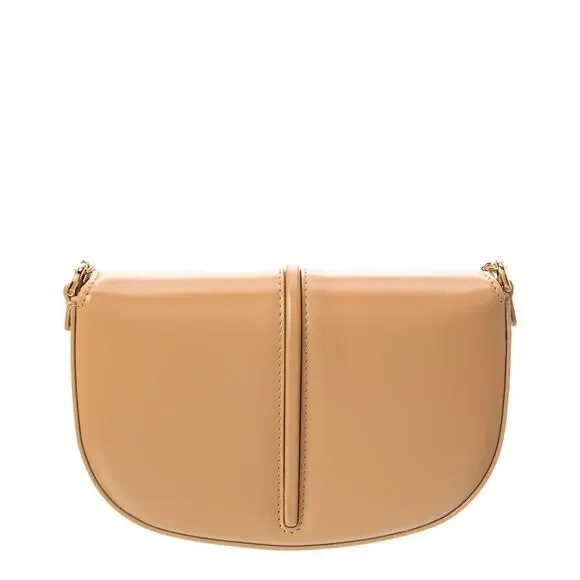 Fendi Fendigraphy Leather Wallet On Chain, Brown - Picture 2 of 4